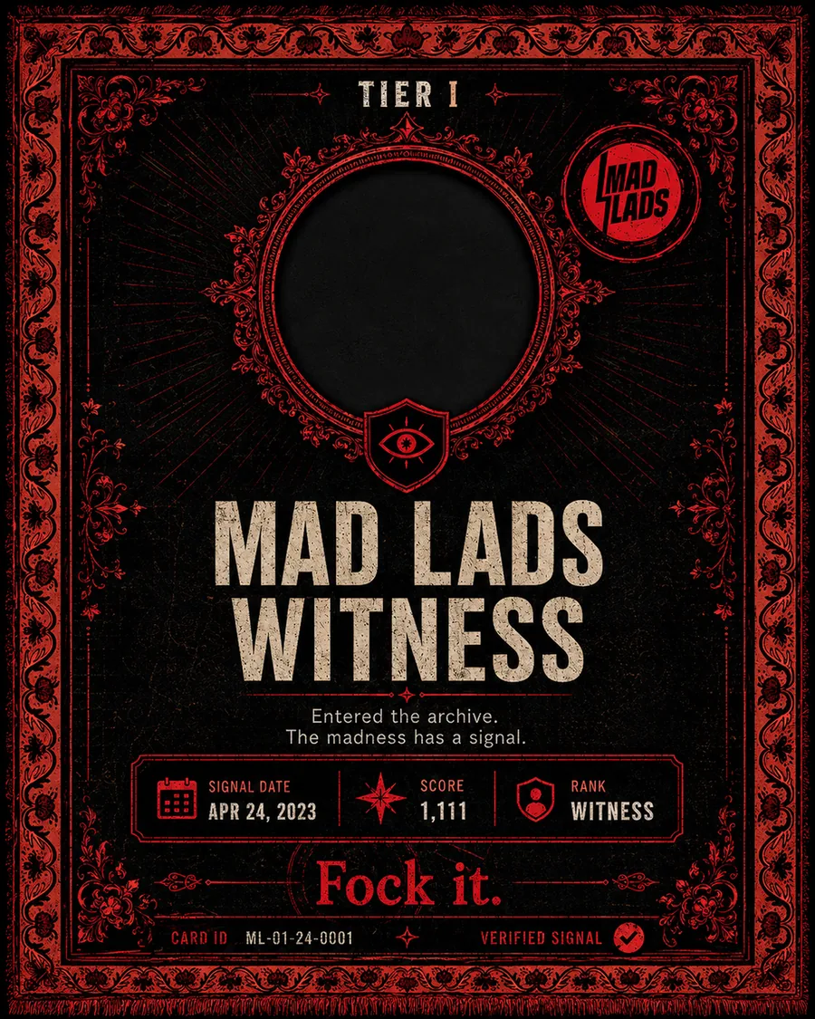 Mad Lads Witness preview